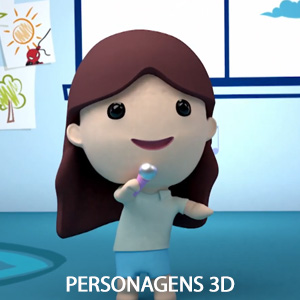 Personagens em 3D